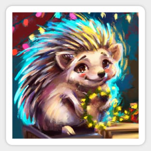 Cute Porcupine Sticker